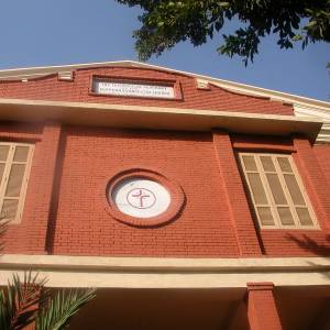 The Evangelical Theological Seminary in Cairo is the largest protestant seminary in the Middle East. Pictured is the first ETSC building, built in the 1920s.