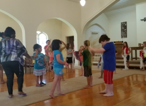 Children participate in Arts and Science Literacy Camp, a collaboration between four churches in Milwaukee, Wisconsin. (Photo courtesy Tippecanoe Presbyterian Church)