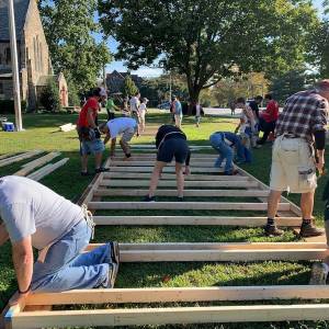 Framing begins