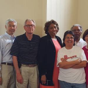 SDOP National Committee Steering Committee Members (L-R): Johnnie Monroe, Wesley Woo, Joseph Johnson, Sharon Ware, Rebecca Reyes, John Etheredge, Sarah Jane Moore and Lisa Leverette. Photo provided by SDOP