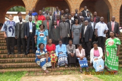 Group: Nkhoma Prison Chaplain Seminar attendees 2017.