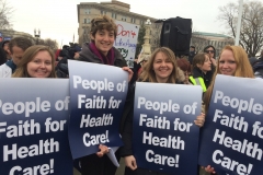 Presbyterian participants at the 59th Session of the United Nations Commission on the Status of Women marched on International Women's Day, March 8, to call world leaders to step up efforts to achieve gender equality.