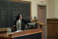 Professor Moros led an ethics workshop at Princeton Theological Seminary in October 2014. Photo Credit: Courtesy Princeton Theological Seminary