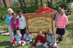 Second Presbyterian Church in St. Louis has been in a community garden partnership with a nearby school for seven years as part of its commitment to the environment. (Photo courtesy Second Presbyterian Church)