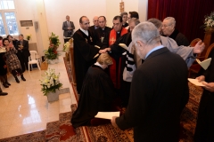 Rola receiving ordination prayer