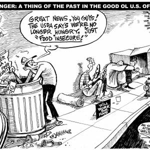 cartoon about hunger being renamed