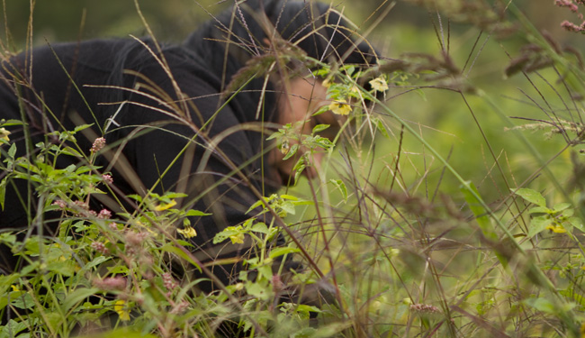 woman farming