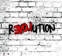 Revolution with LOVE in the middle